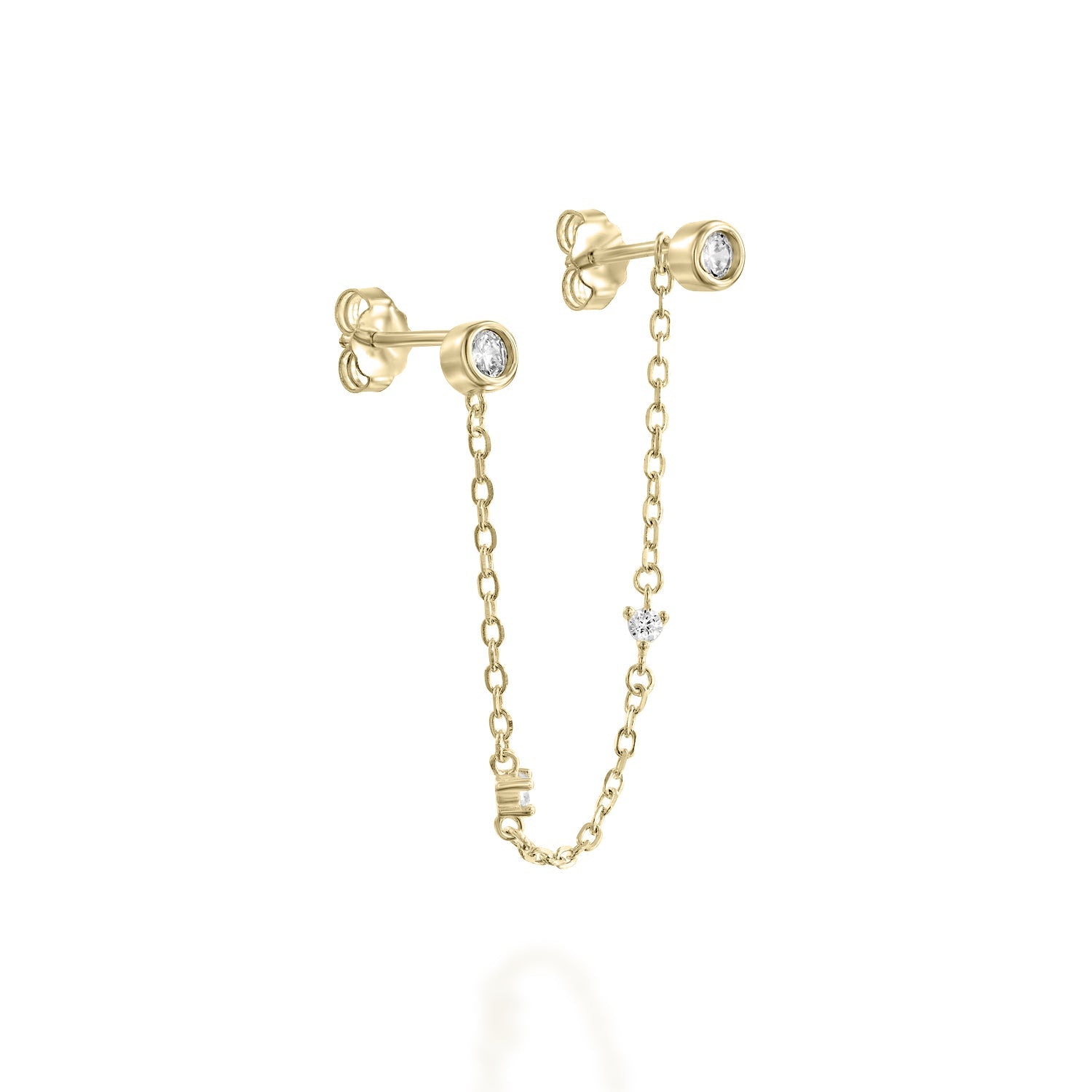 Daphne Gold Earring