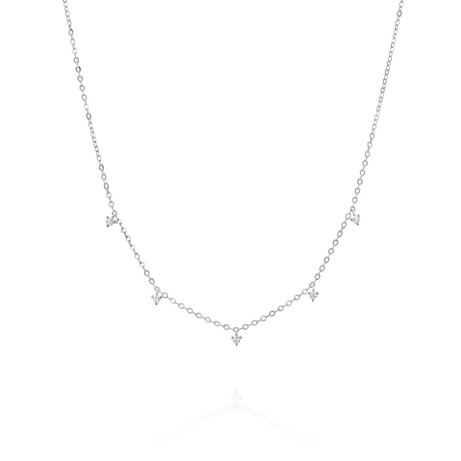 Erika Silver Necklace