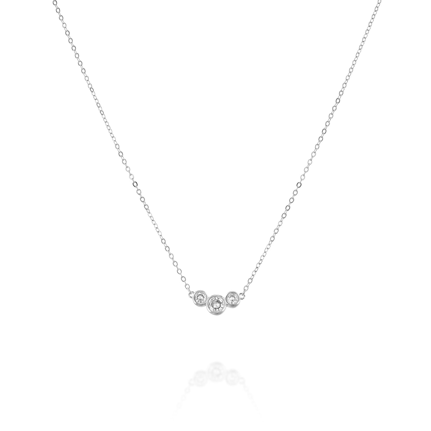 Cortani Silver Necklace