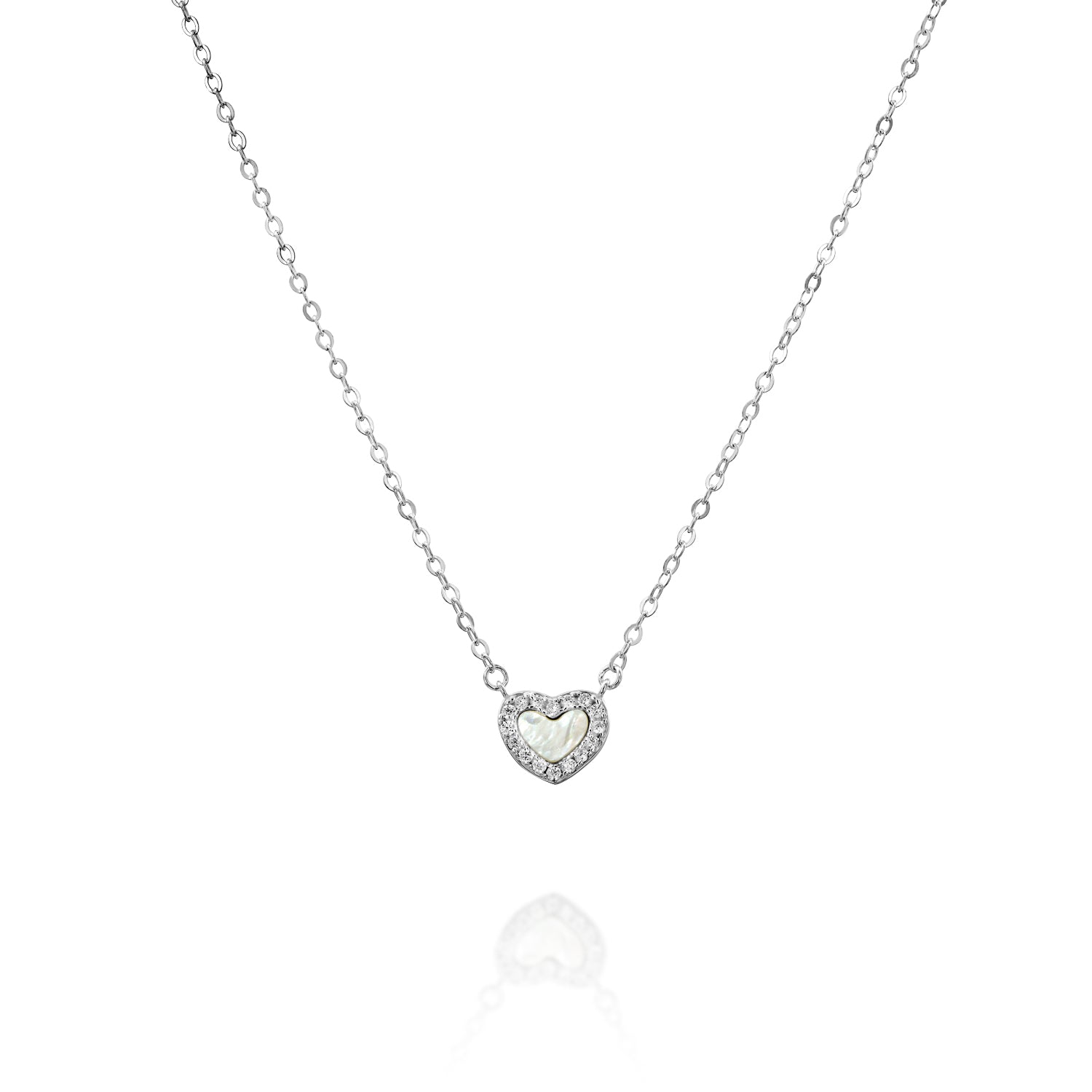 Heart Silver Necklace