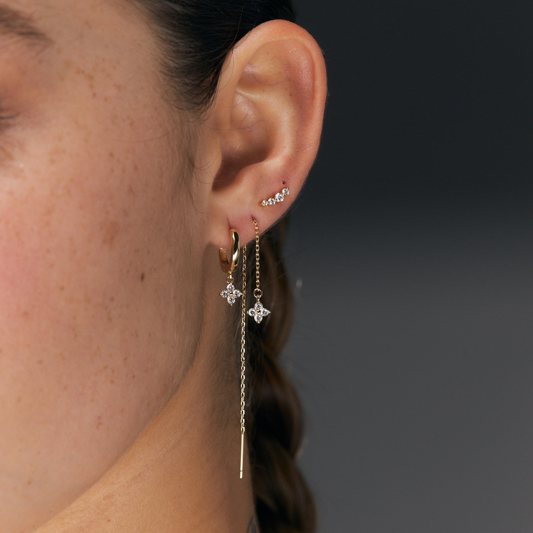 Cathy Gold Earrings