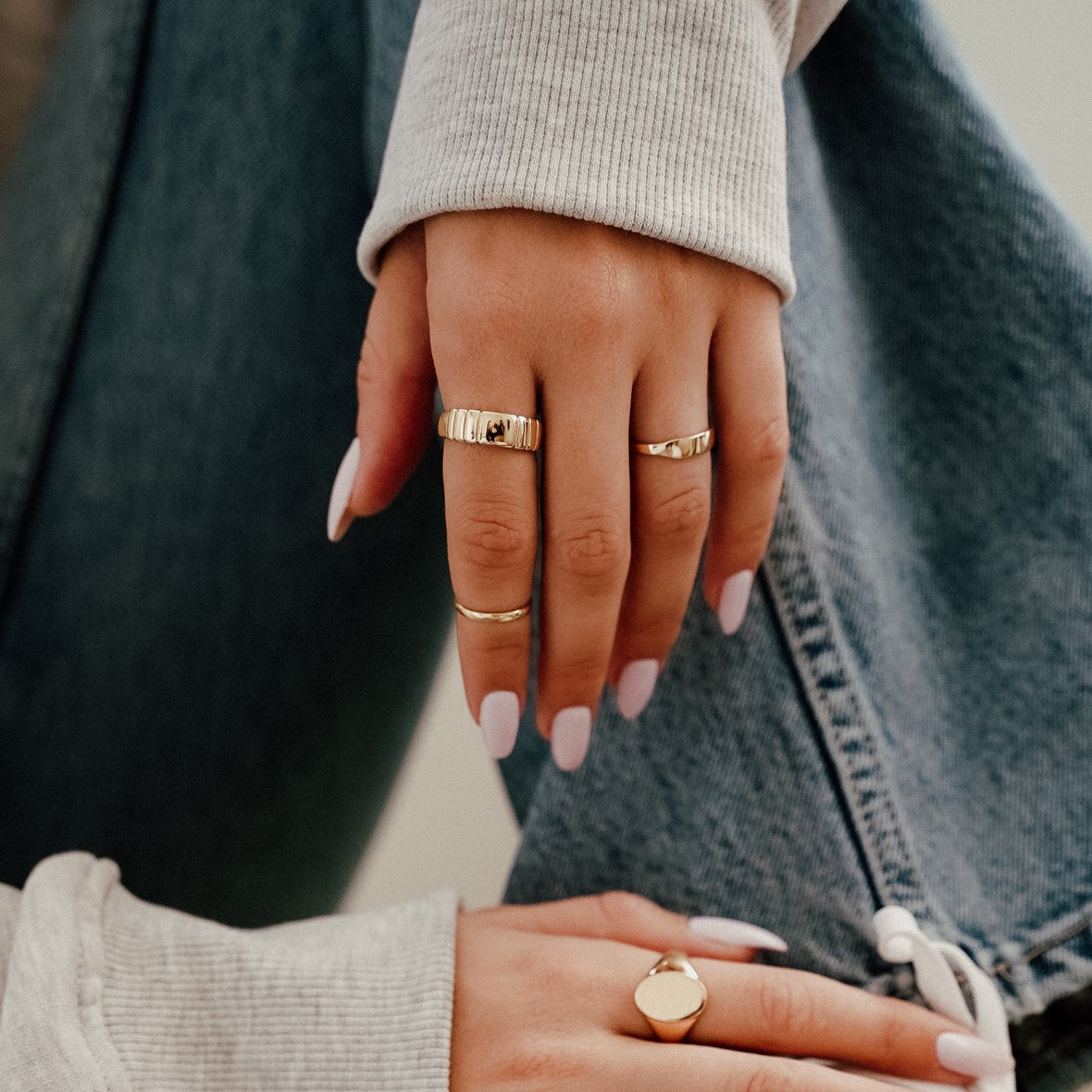 Athena Gold Ring