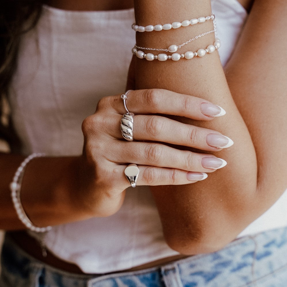 Mini Silver Bella Ring