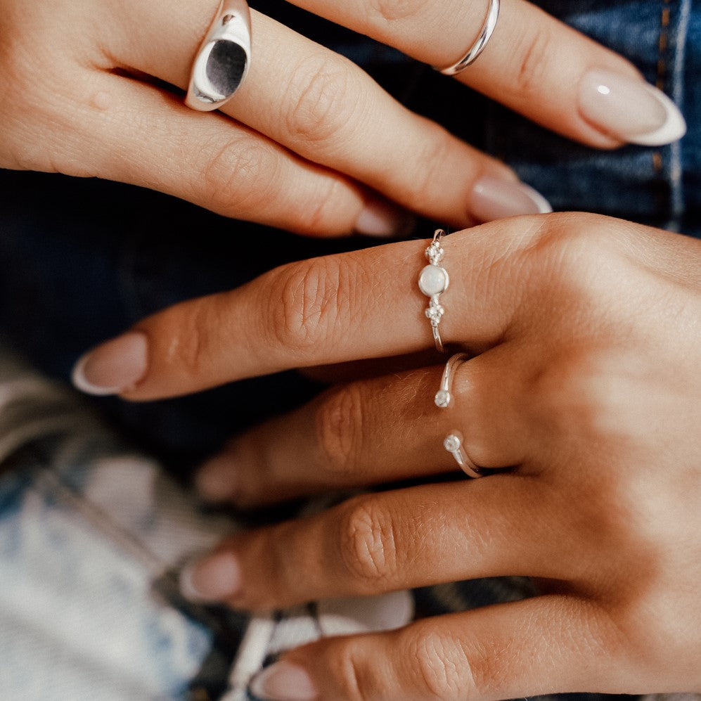Adele Silver Ring