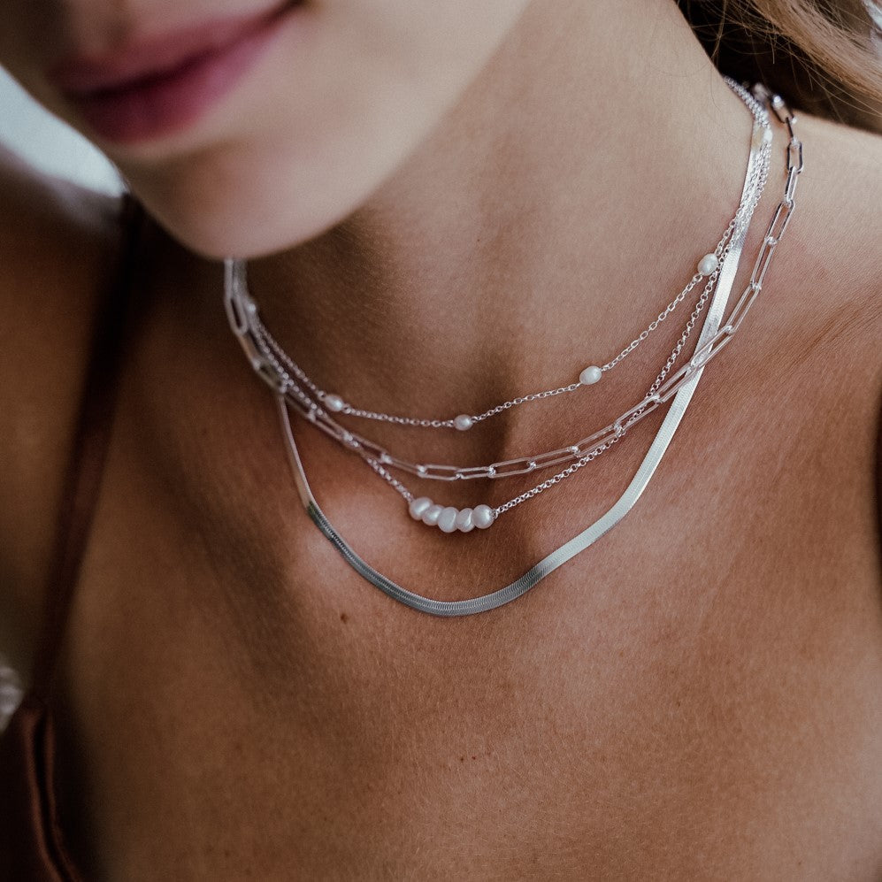 Dani Silver Necklace