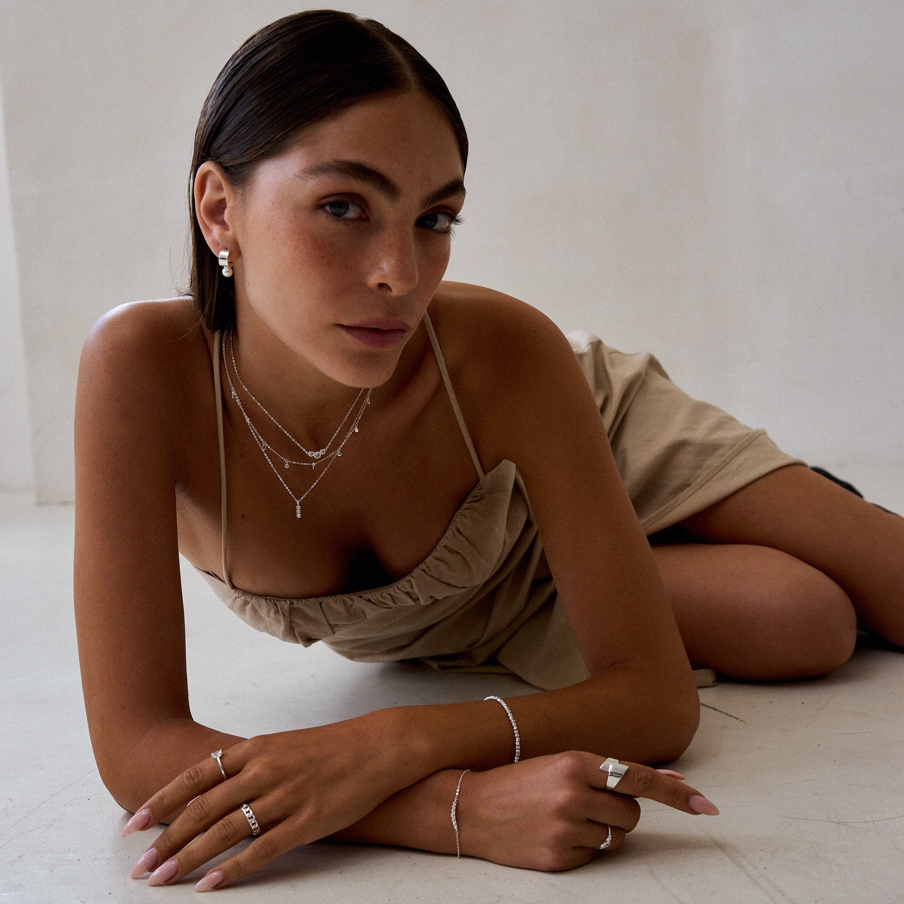 Ace Silver Necklace