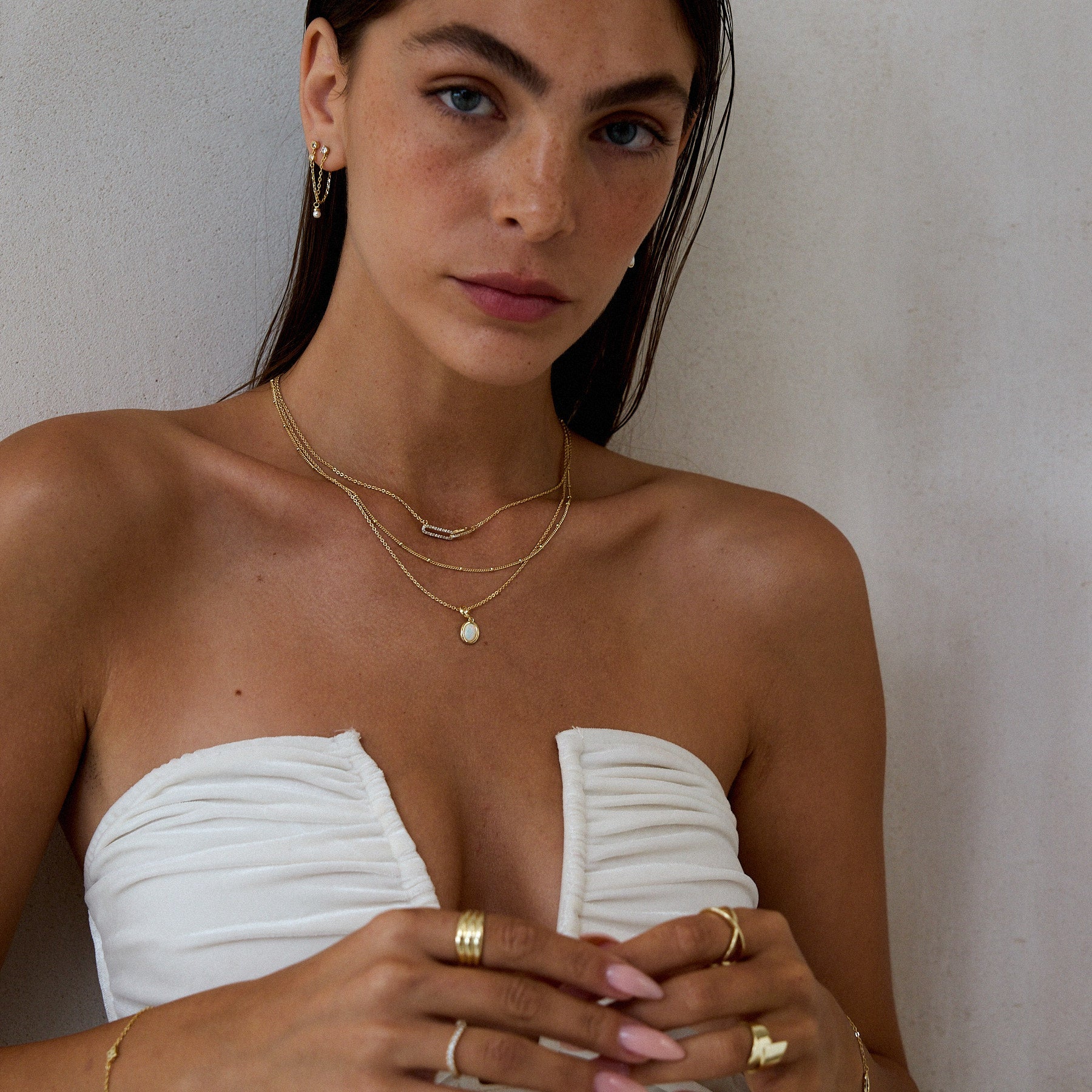 Agustina Gold Necklace