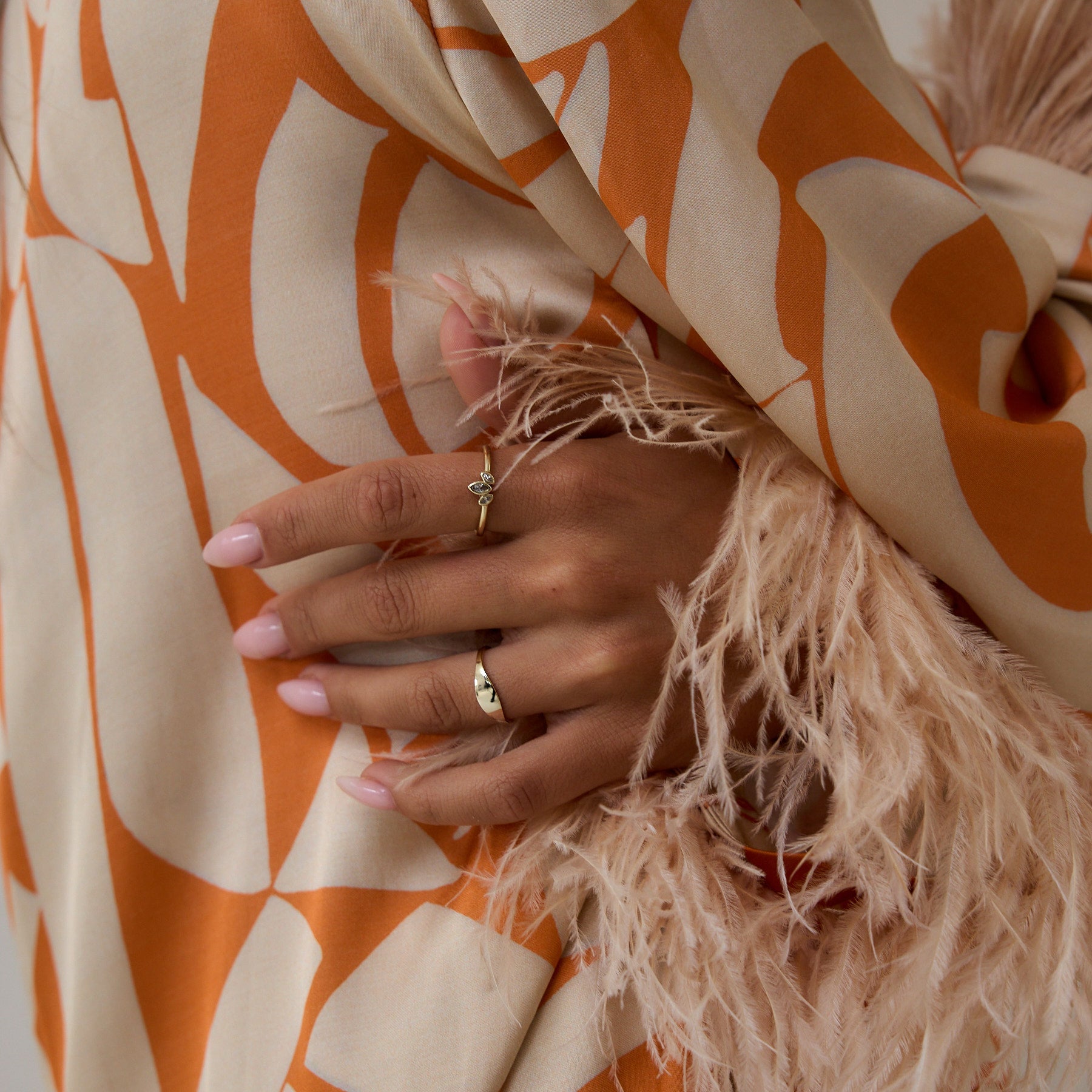 A Gold - Chain Ring