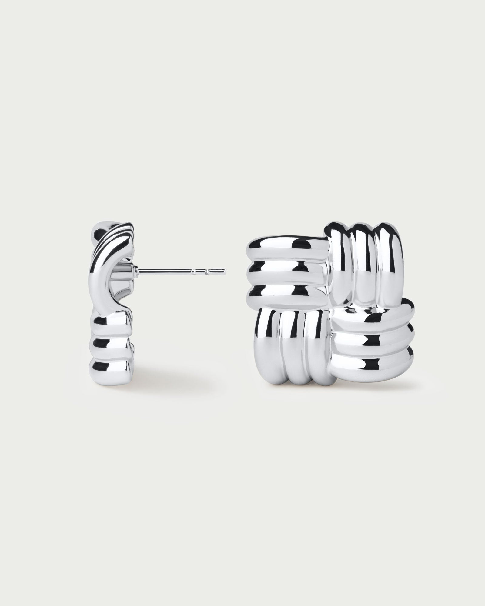 These Silver Earrings Are