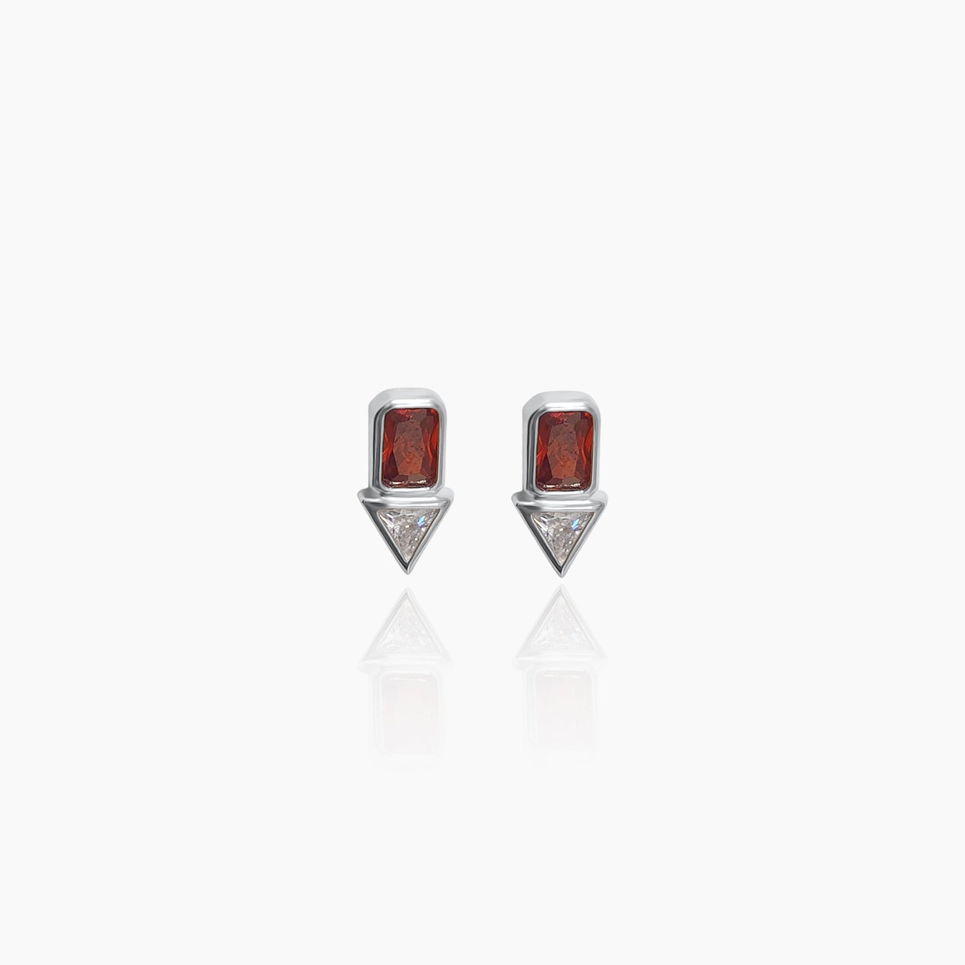 Ariana Silver Earrings