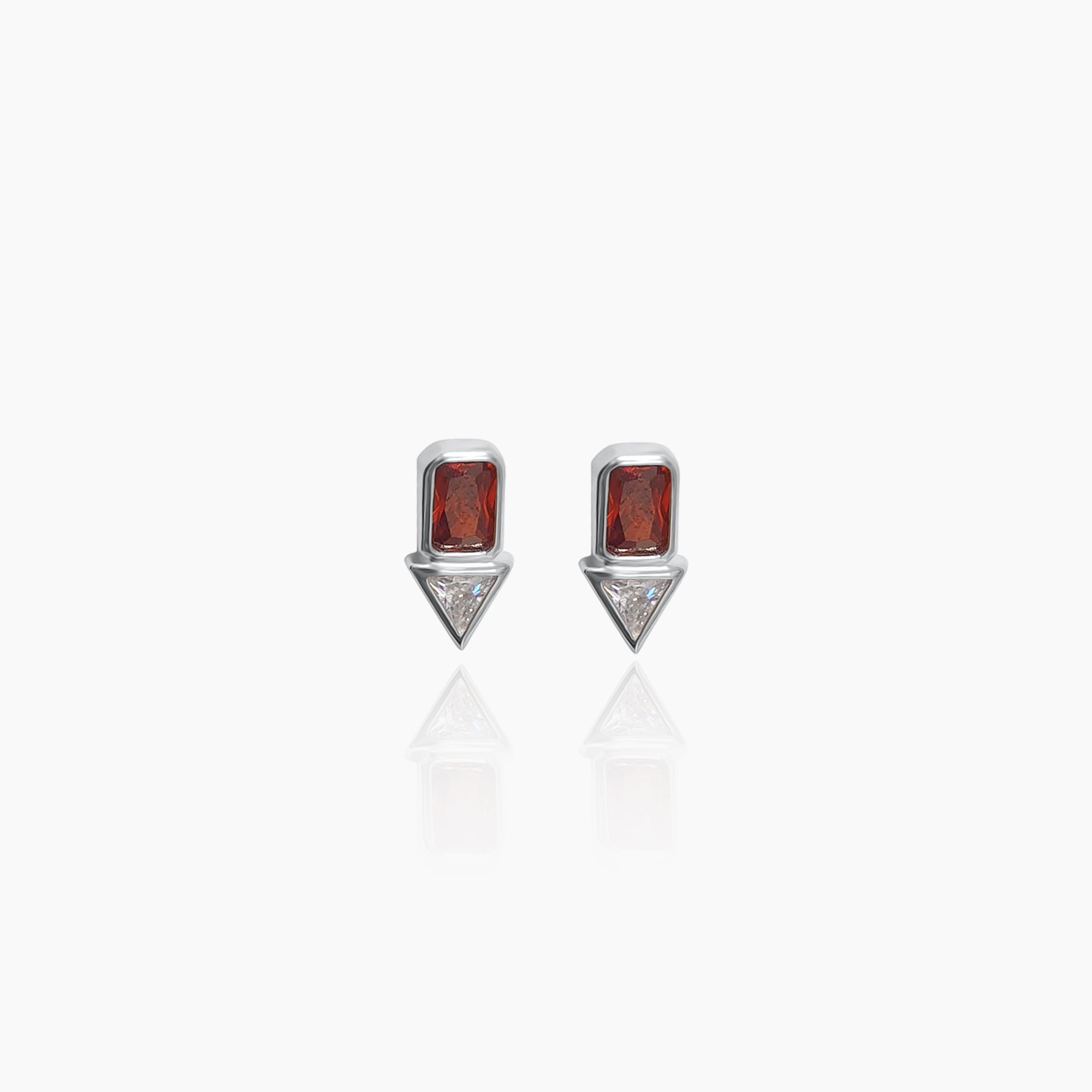 Ariana Silver Earrings