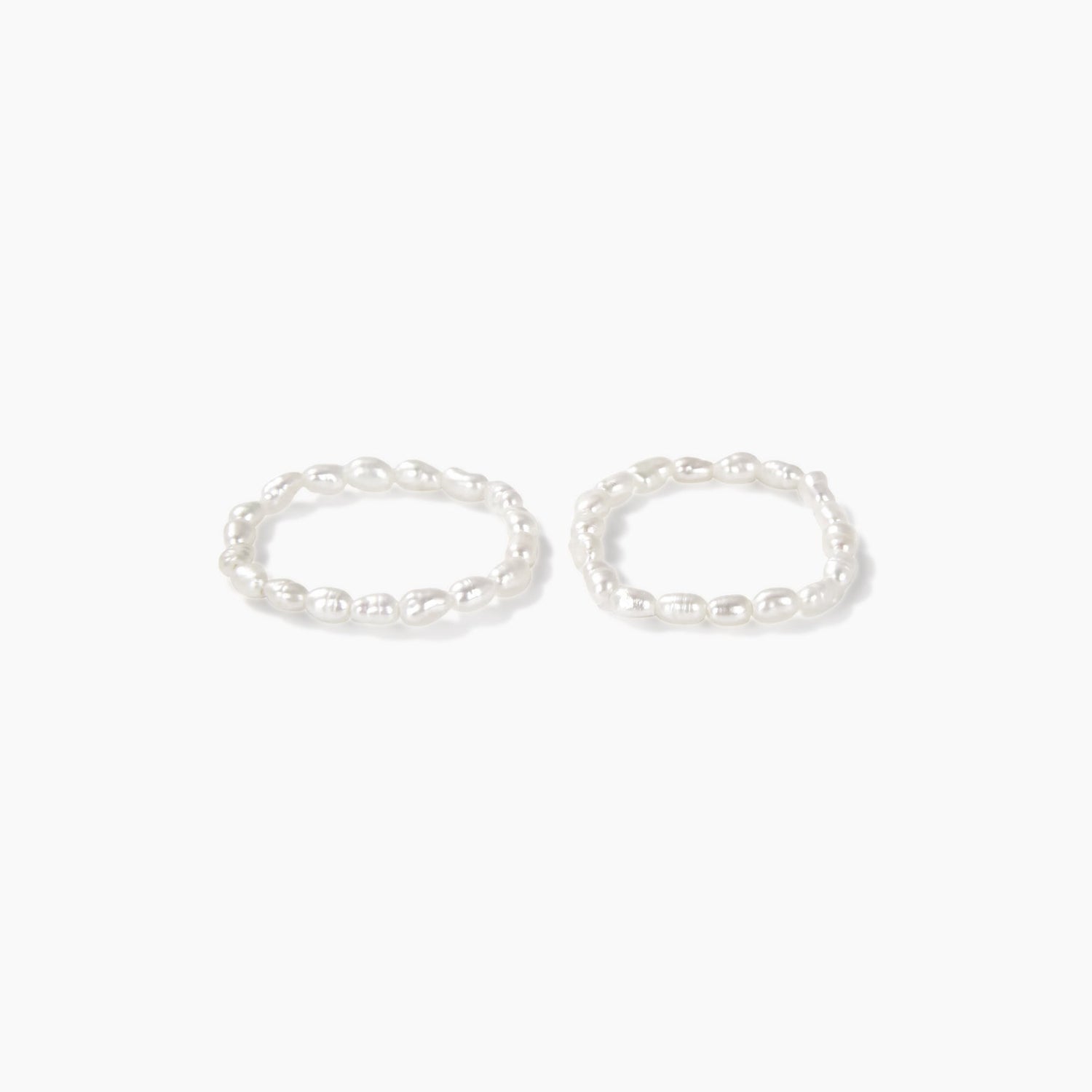 A Pair Of Pearl Rings