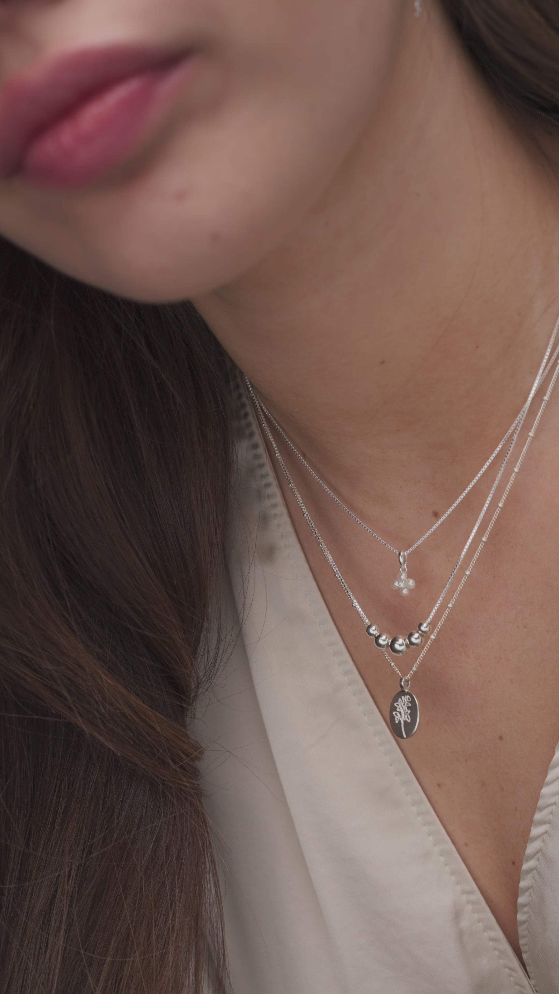 Pearl Flower Necklace