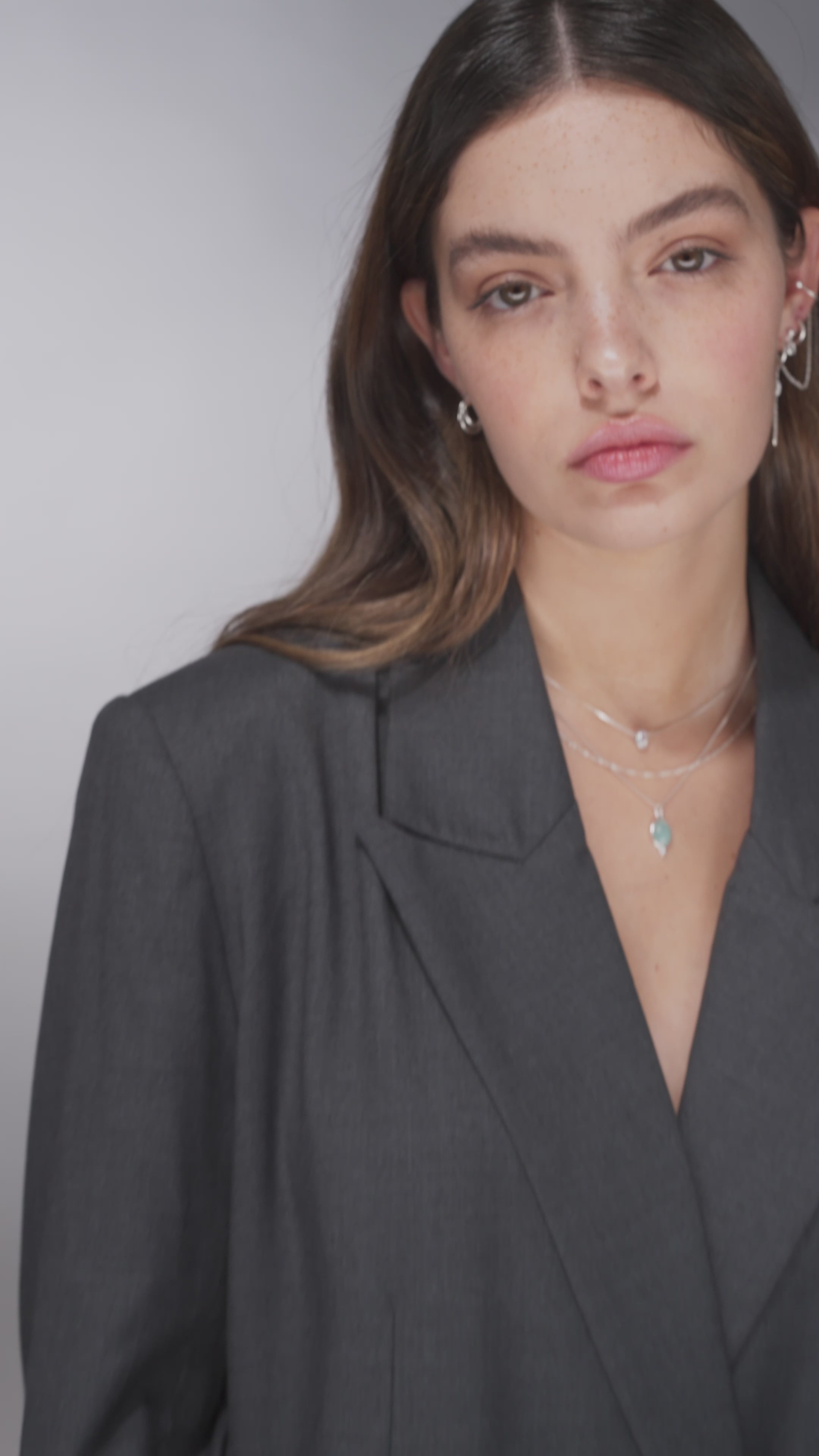 Bulb Silver Necklace