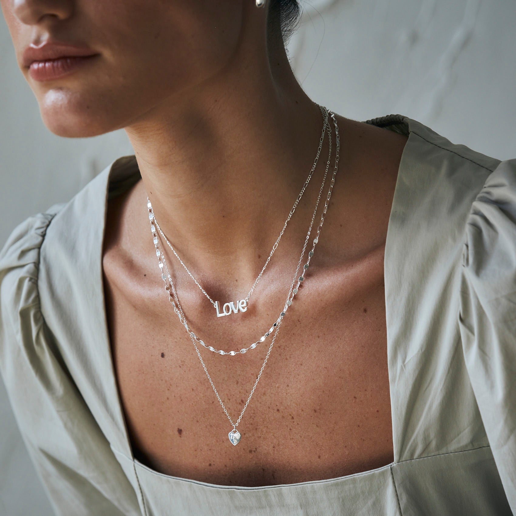 Luna Silver Necklace