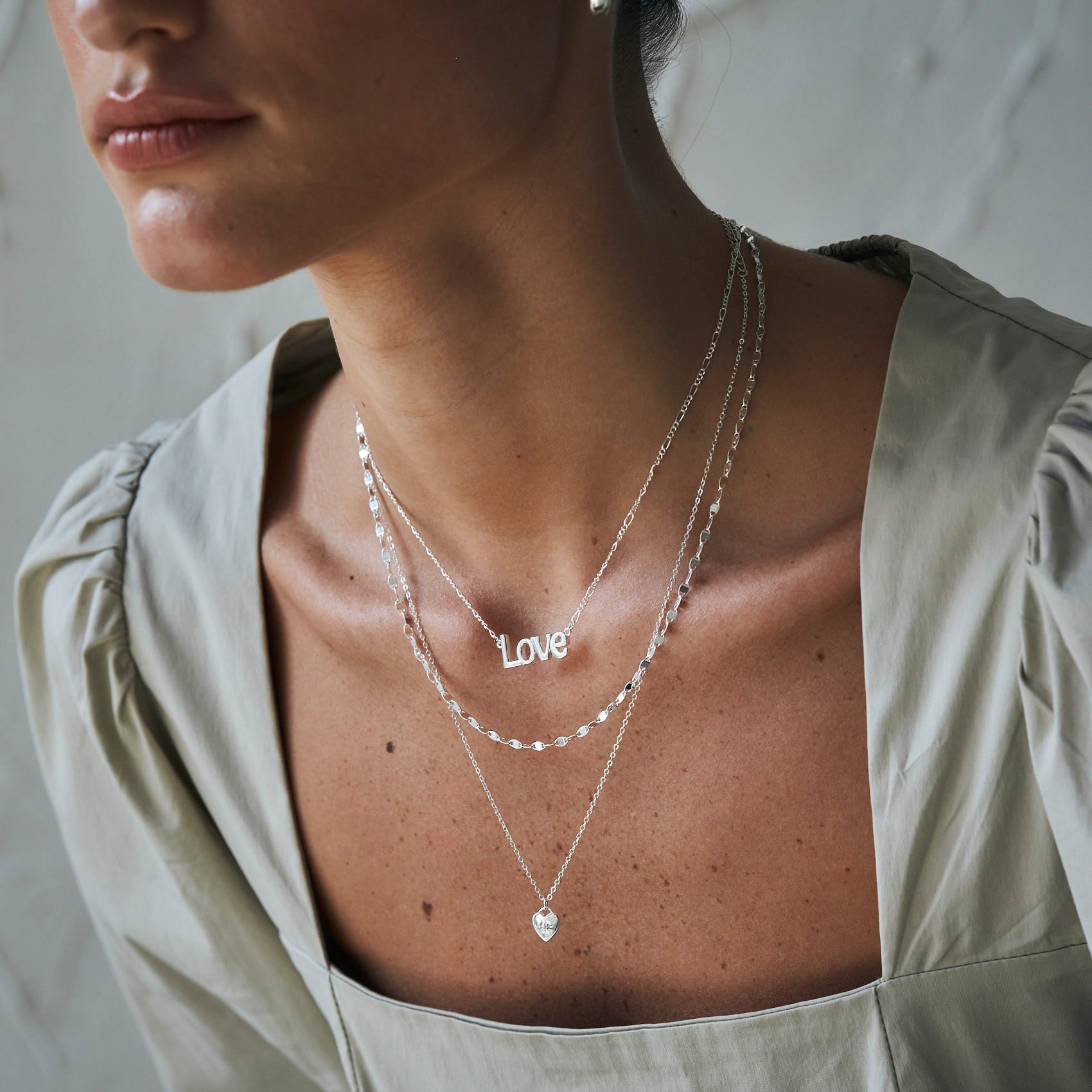 Luna Silver Necklace