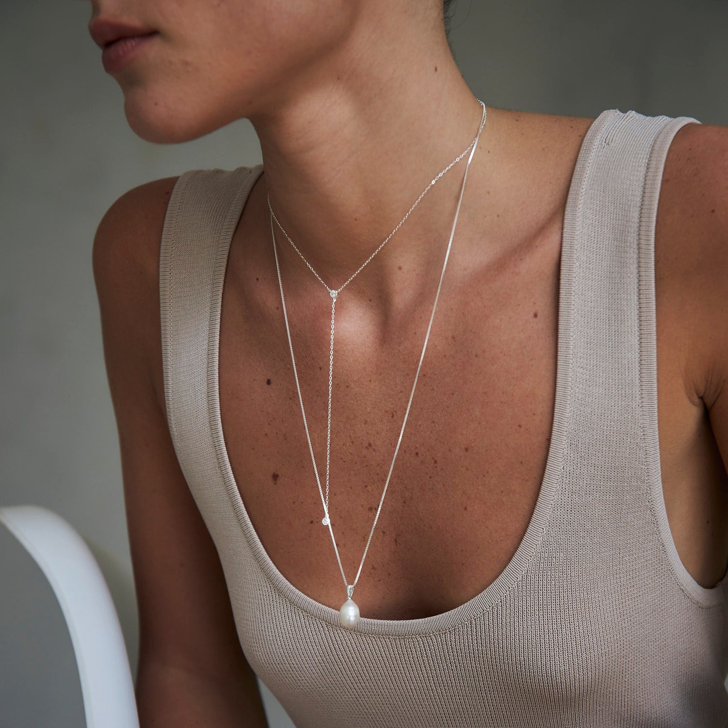 Mag Silver Necklace