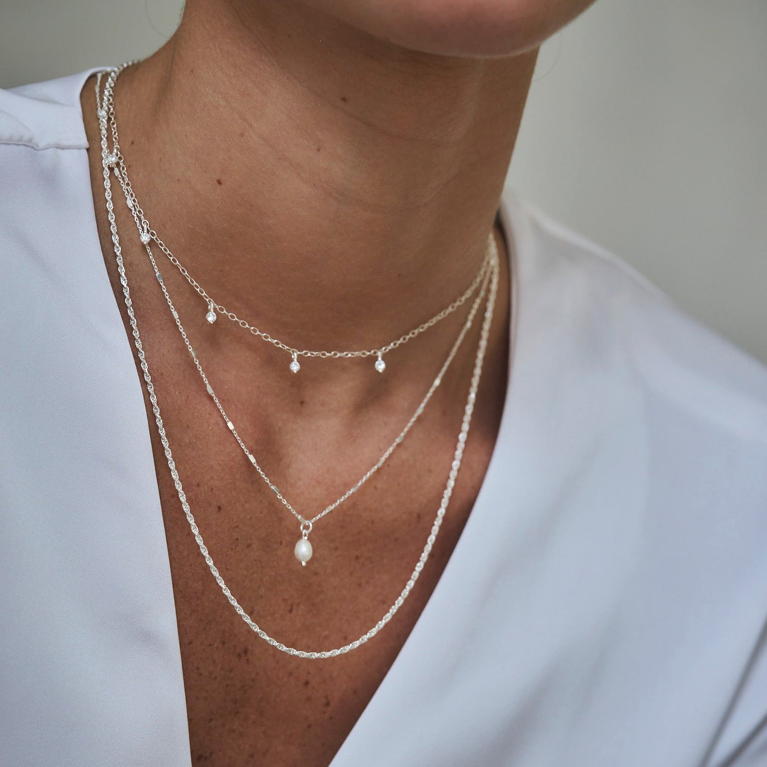 Thin Silver Royal Chain