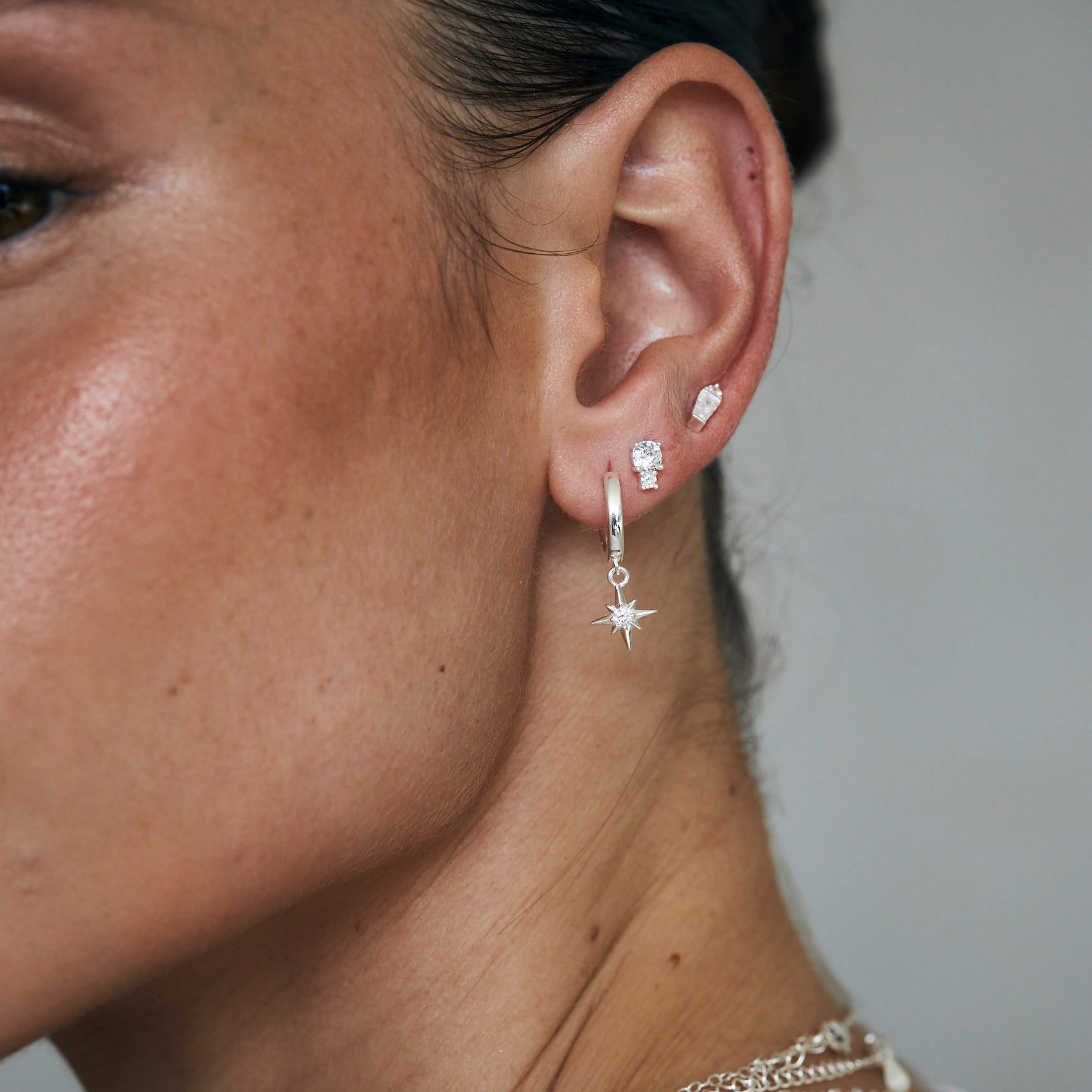 Ariel Silver Earrings