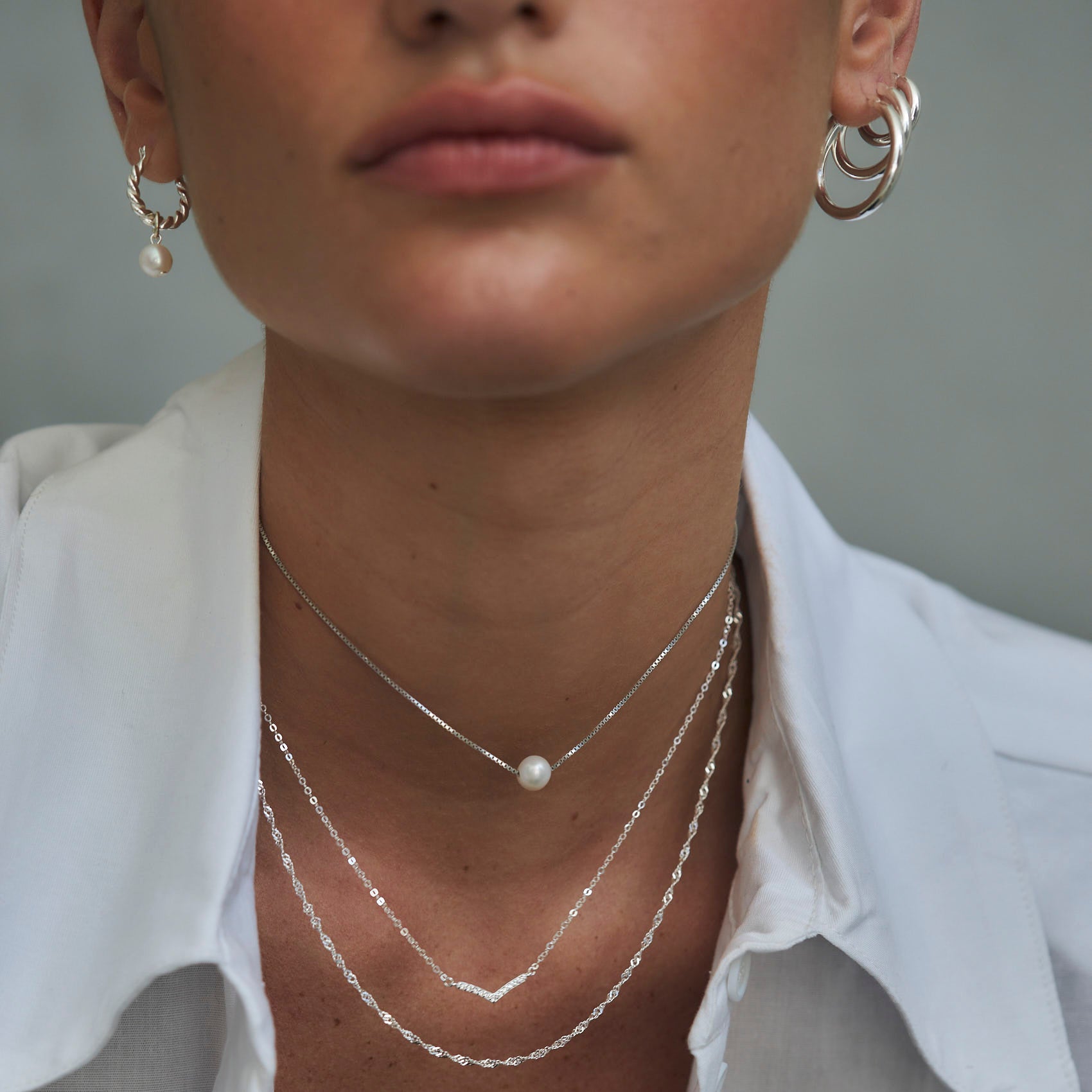 Word Silver Necklace